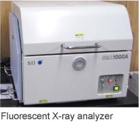 Fluorescent X-ray analyzer